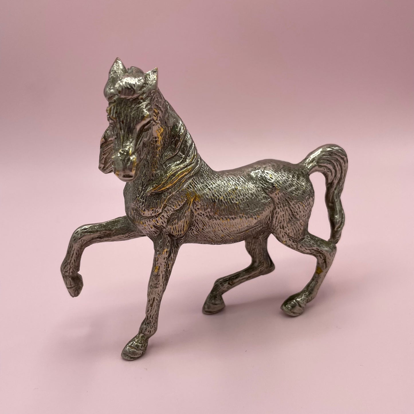 Cast Metal Horses