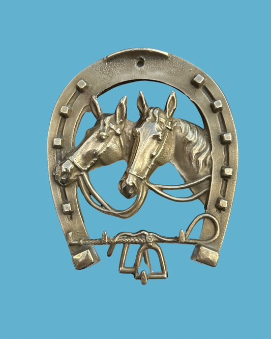 Brass Horseshoe Key Hooks Large