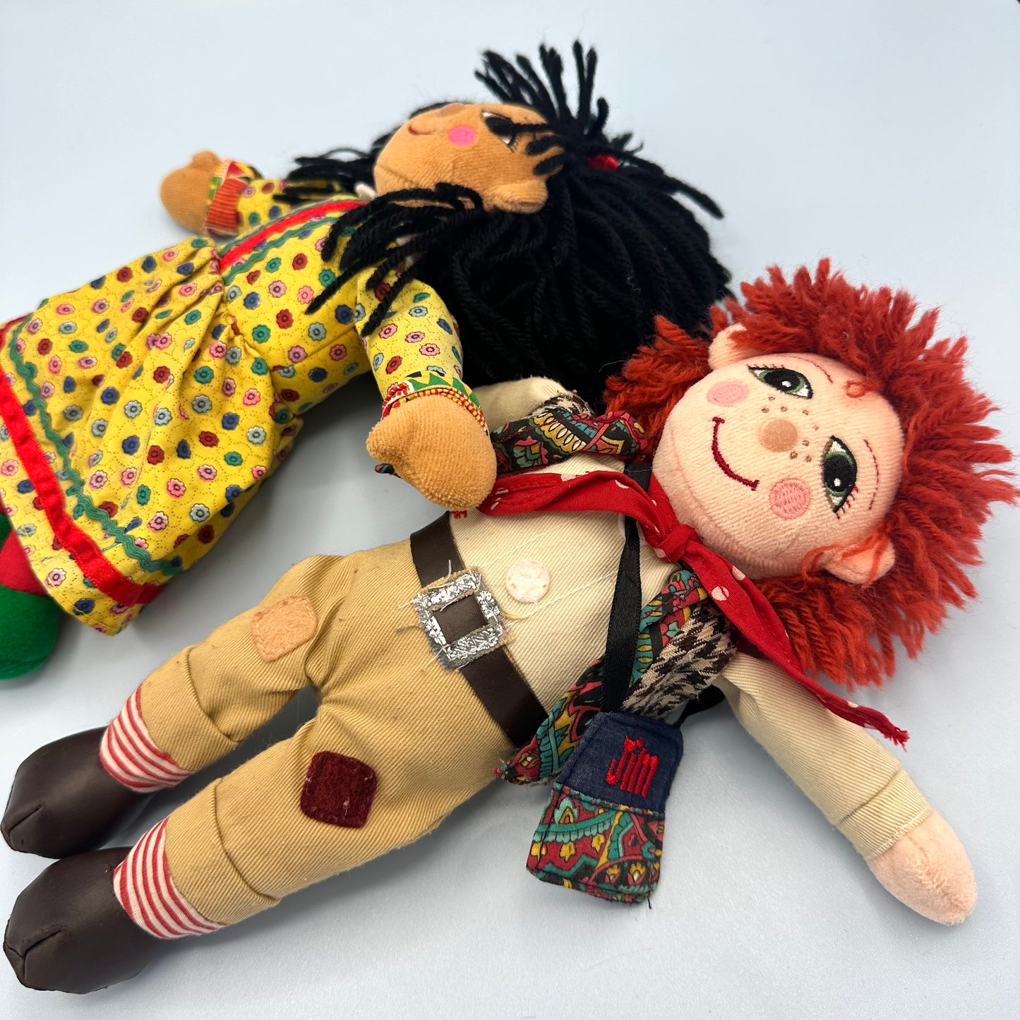 Rosie & Jim Fabric Rag Dolls