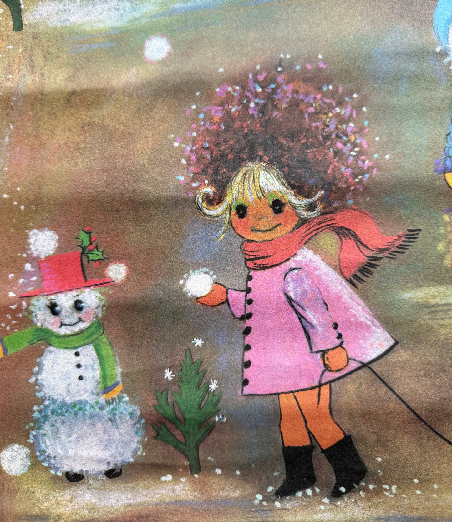 Vintage Christmas Wrapping Paper