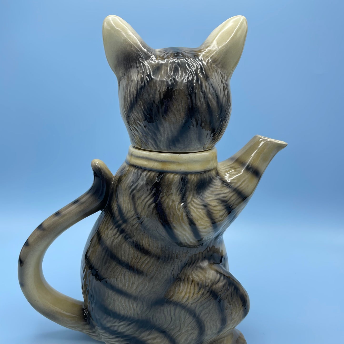 Tabby Cat Teapot