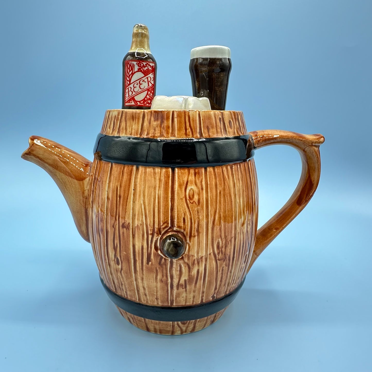 Beer Barrel Teapot