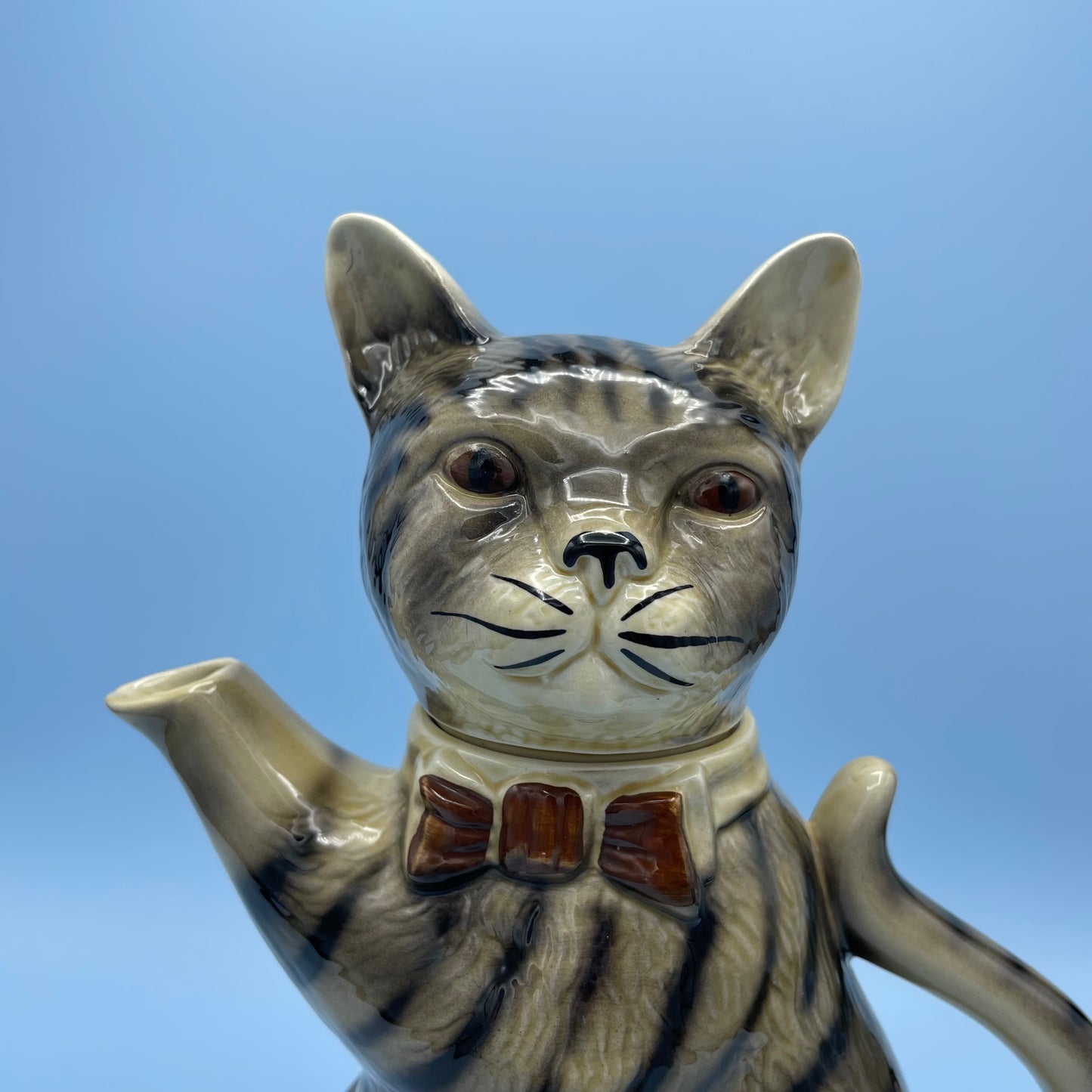 Tabby Cat Teapot