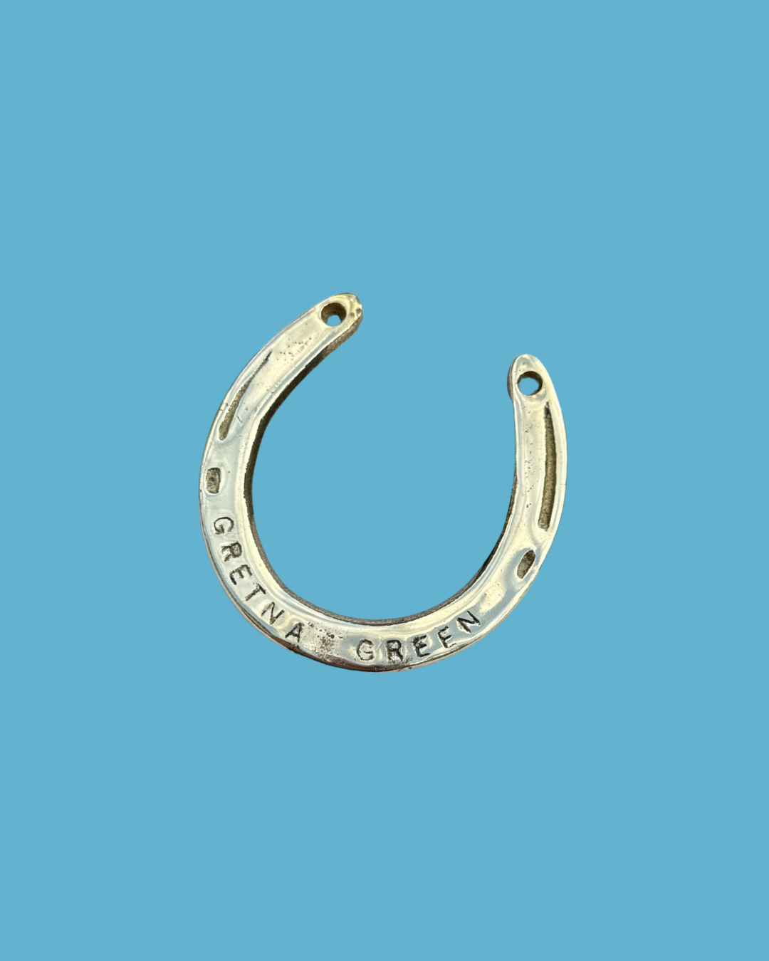 Gretna Green Brass Horseshoe
