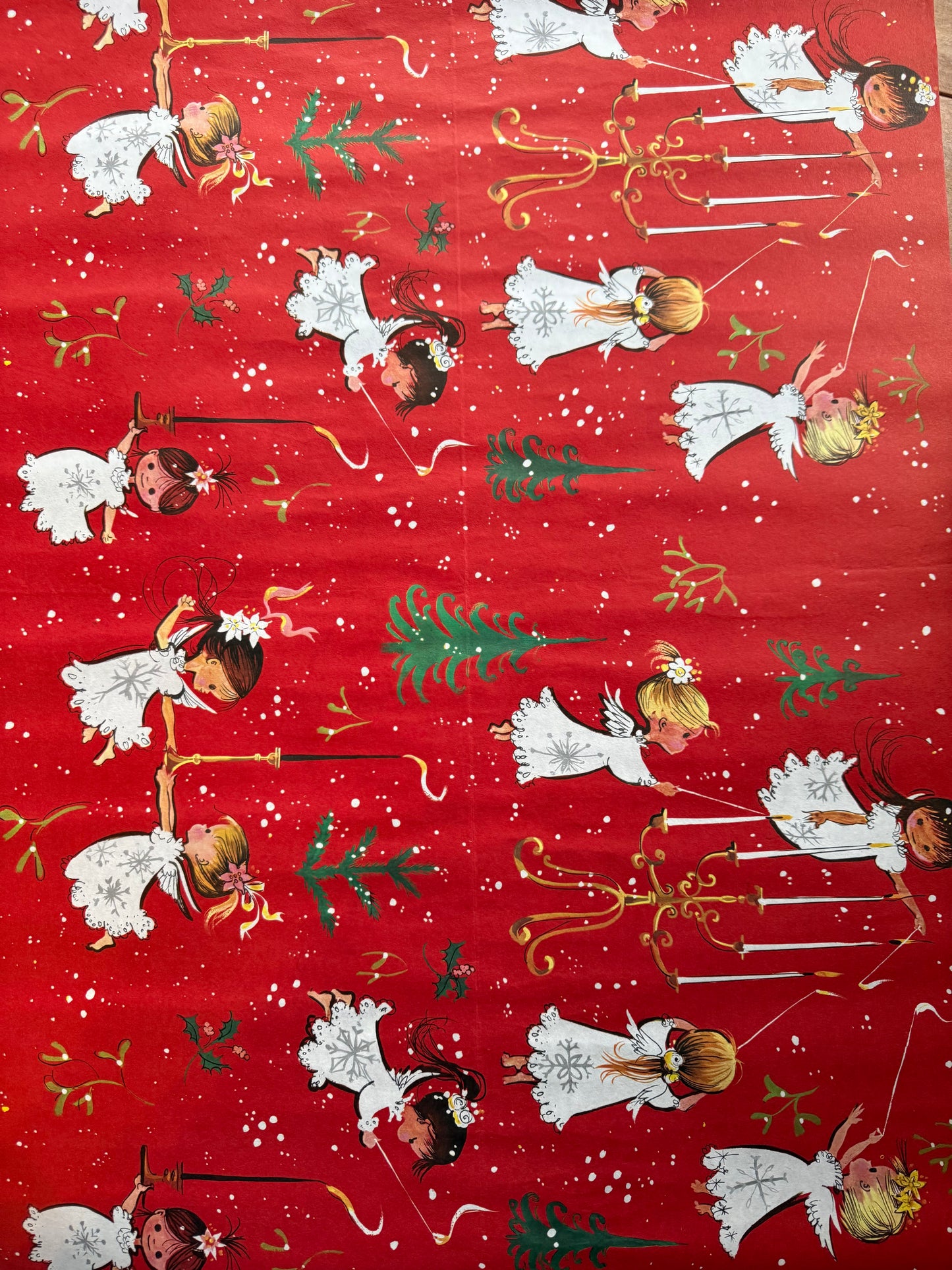 Vintage Christmas Wrapping Paper