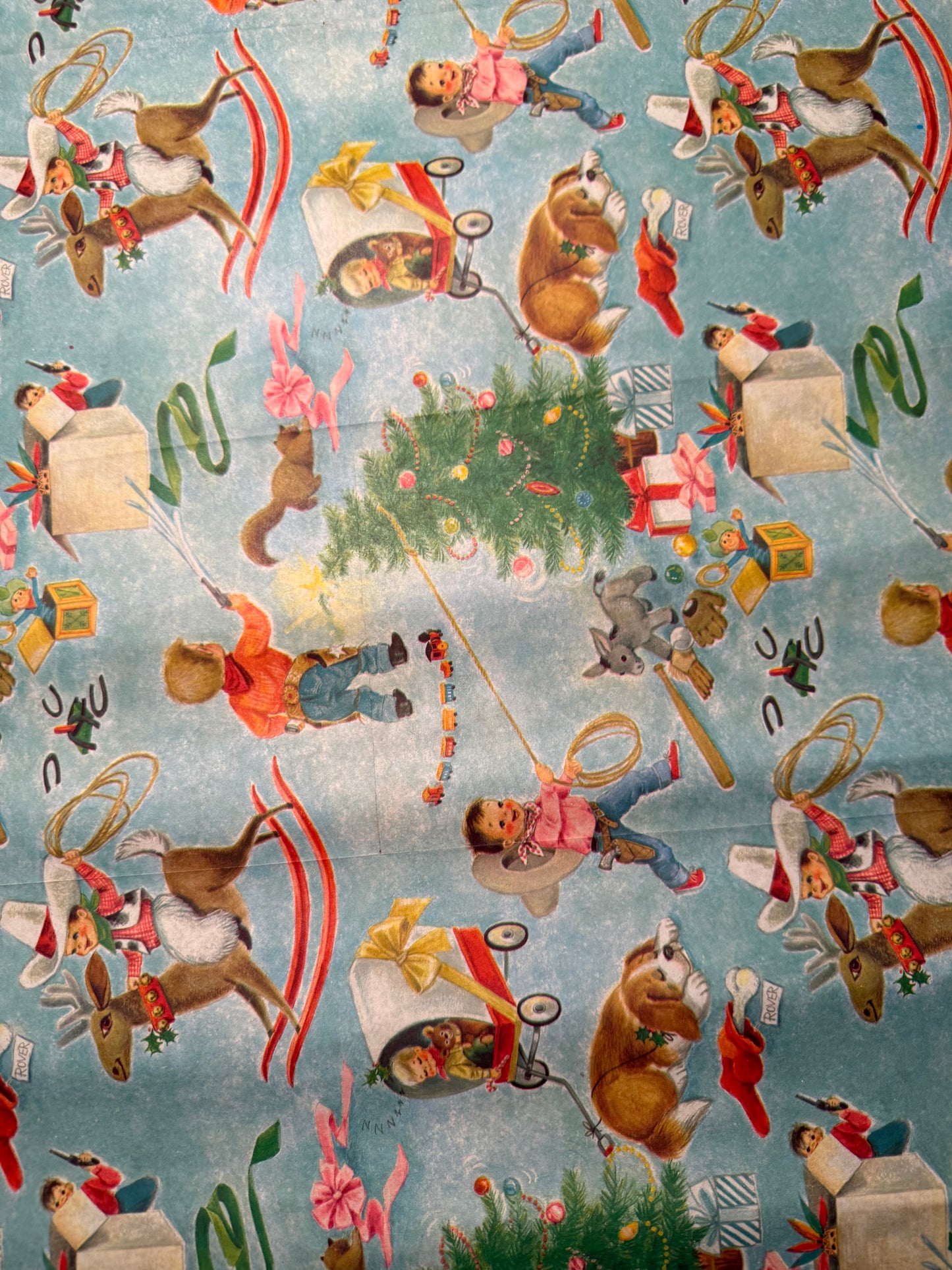 Vintage Christmas Wrapping Paper