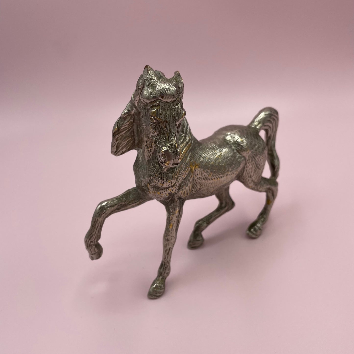 Cast Metal Horses