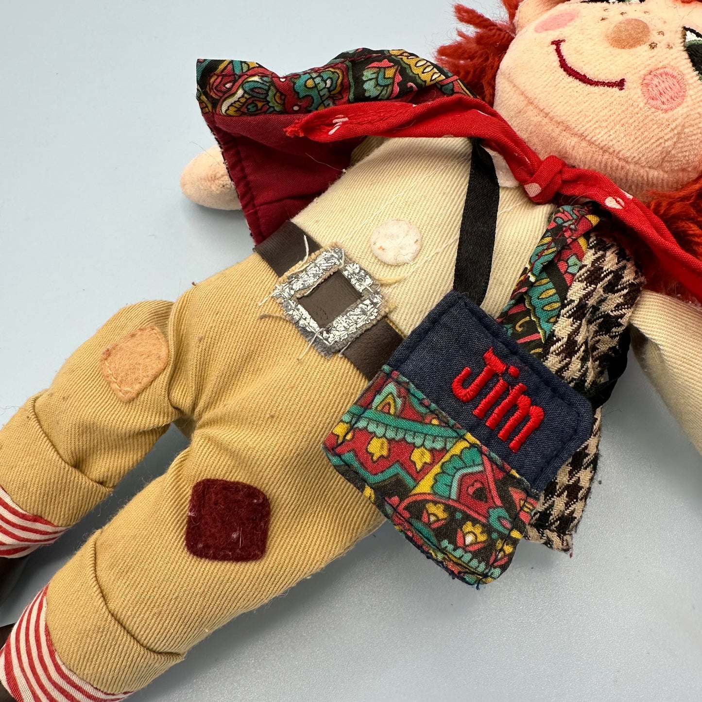 Rosie & Jim Fabric Rag Dolls