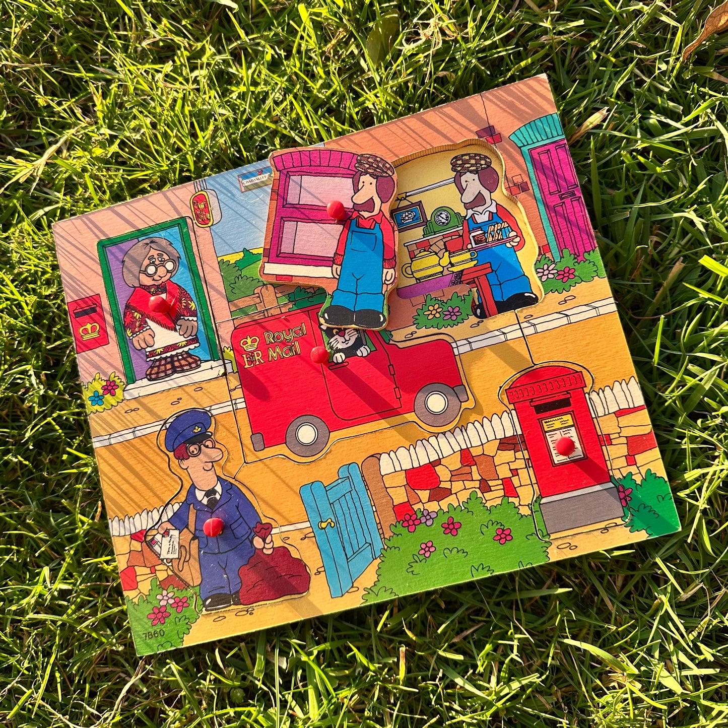 Postman Pat Wooden Puzzle
