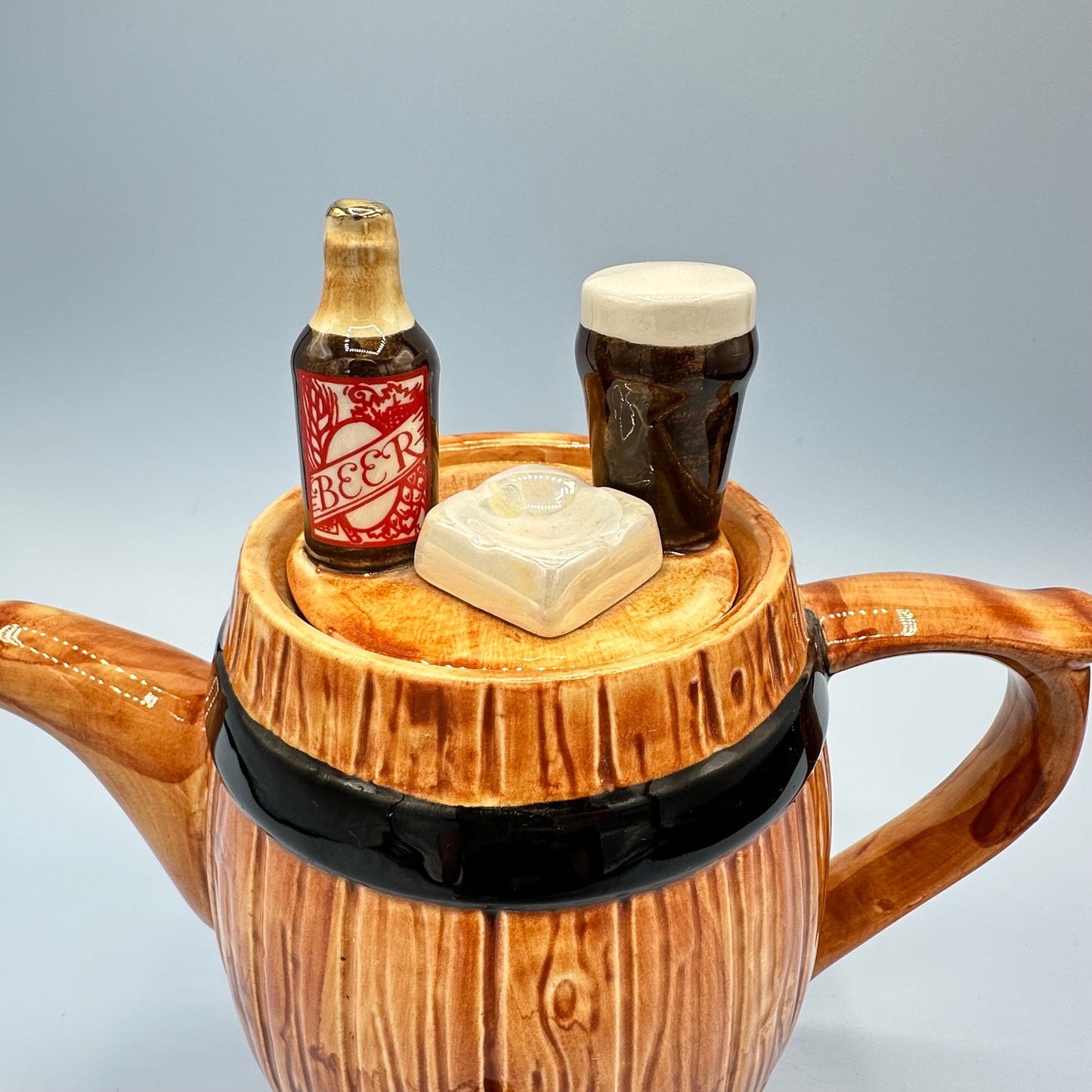 Beer Barrel Teapot