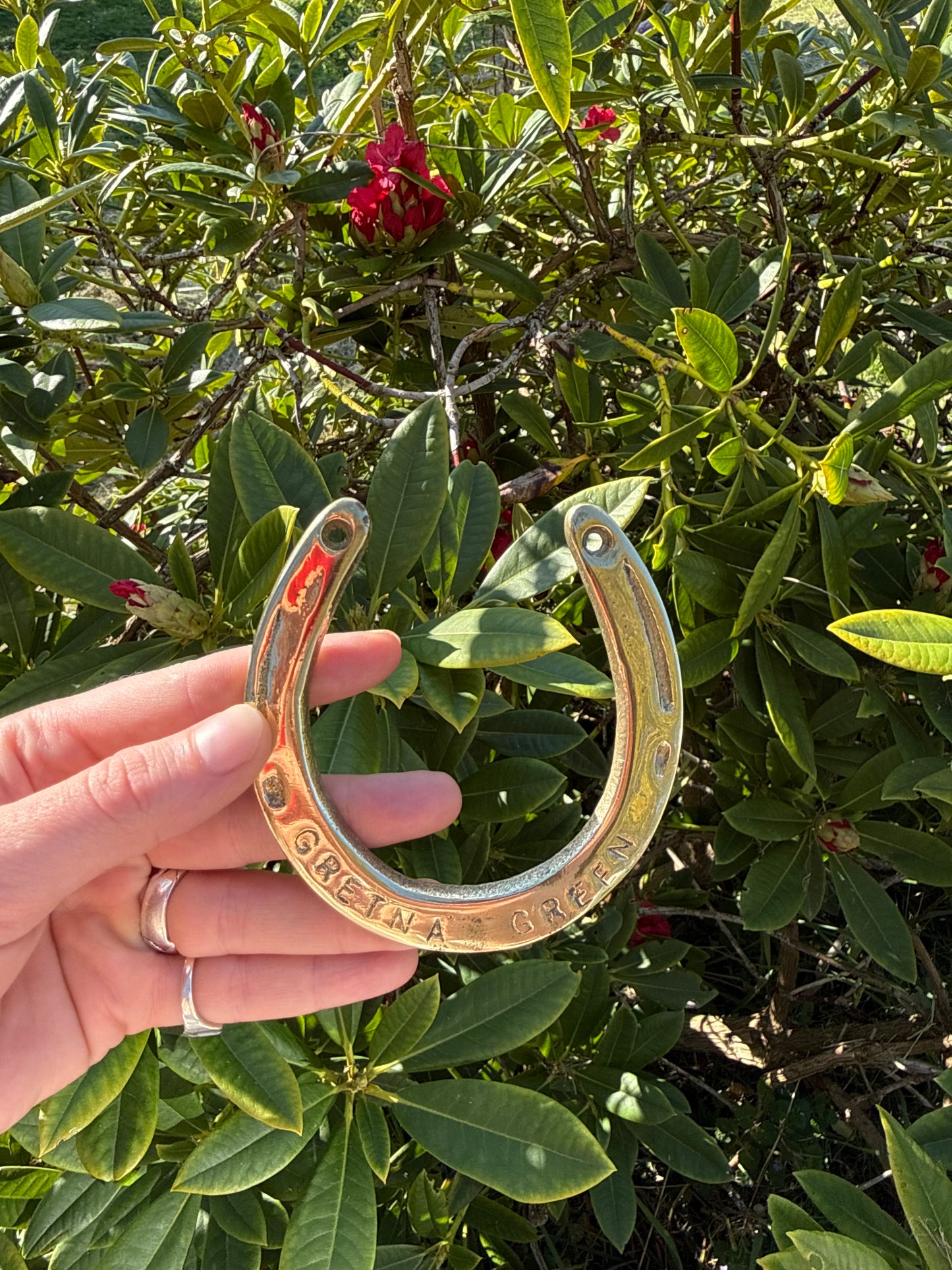 Gretna Green Brass Horseshoe