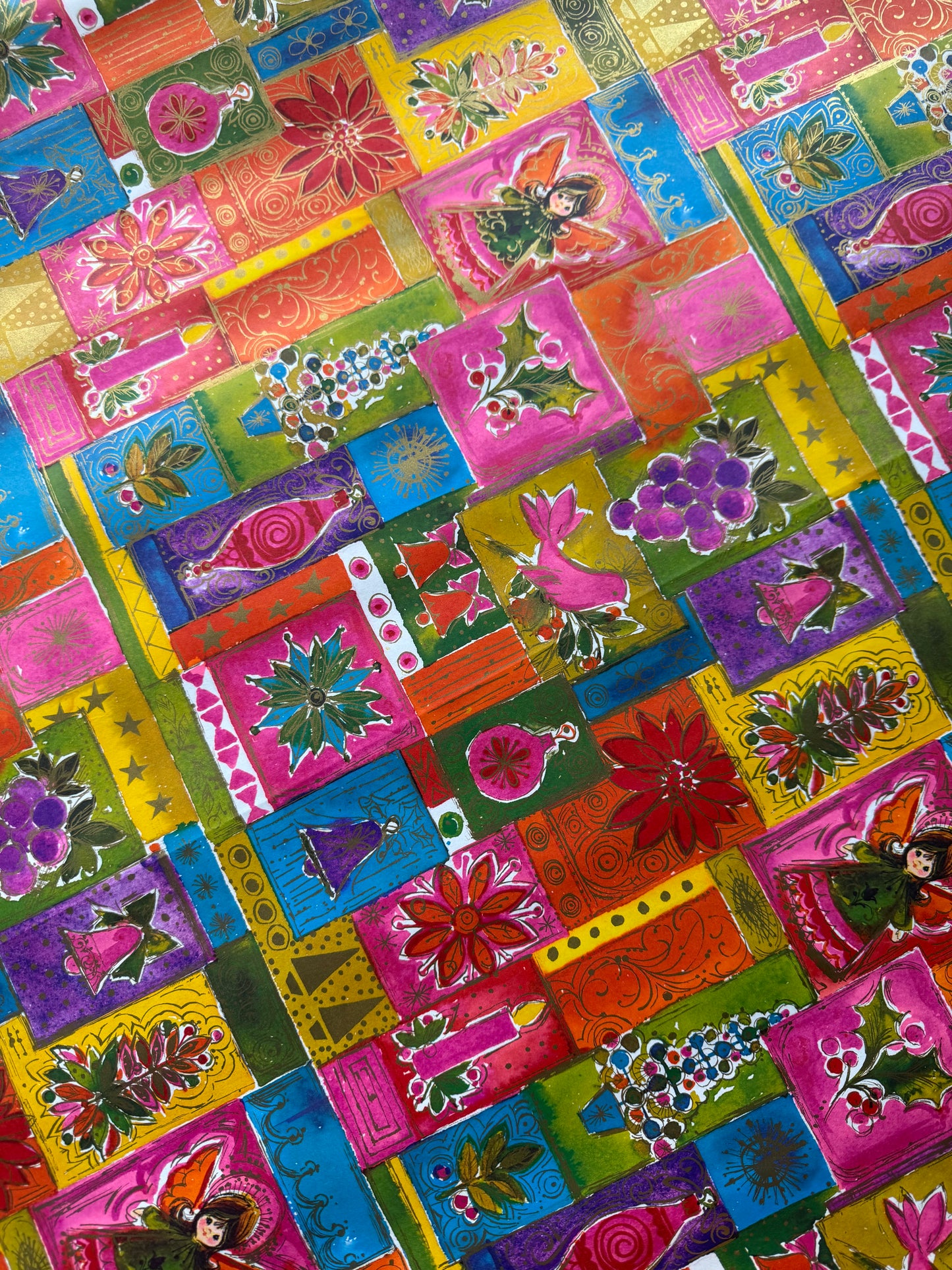 Vintage Christmas Wrapping Paper