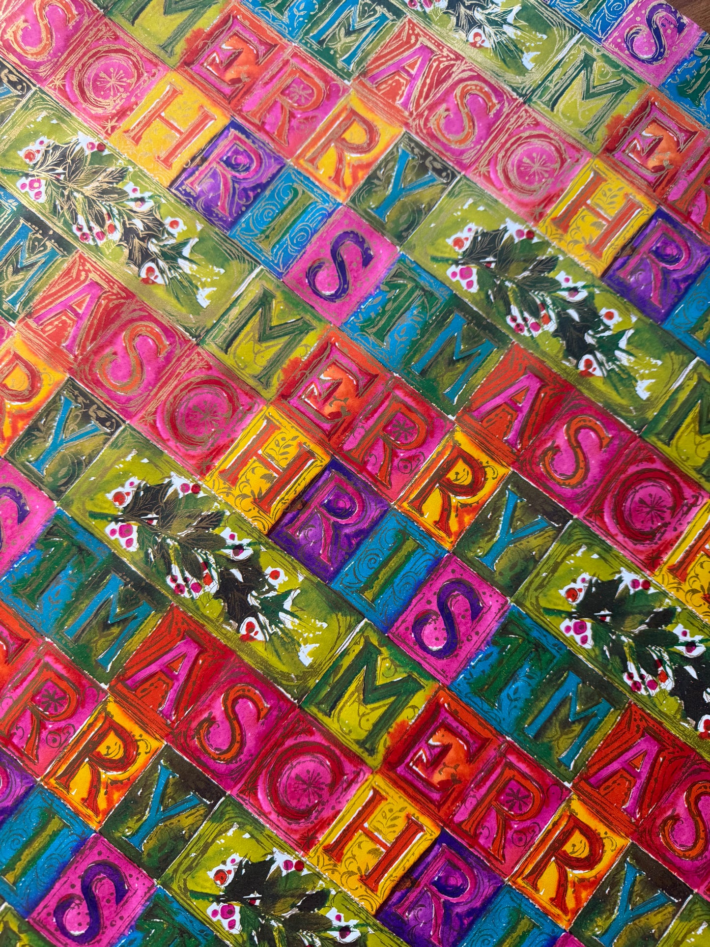 Vintage Christmas Wrapping Paper