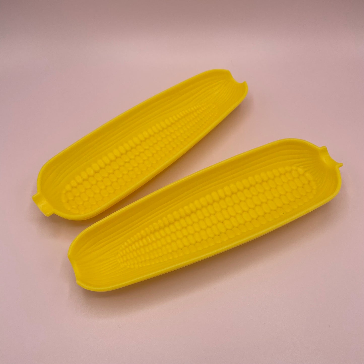 Retro Plastic Corn Plates