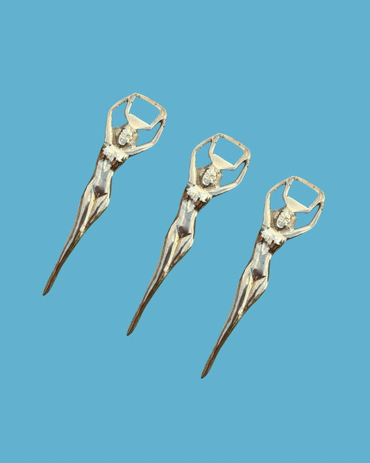 Brass Naked Lady Bottle Opener