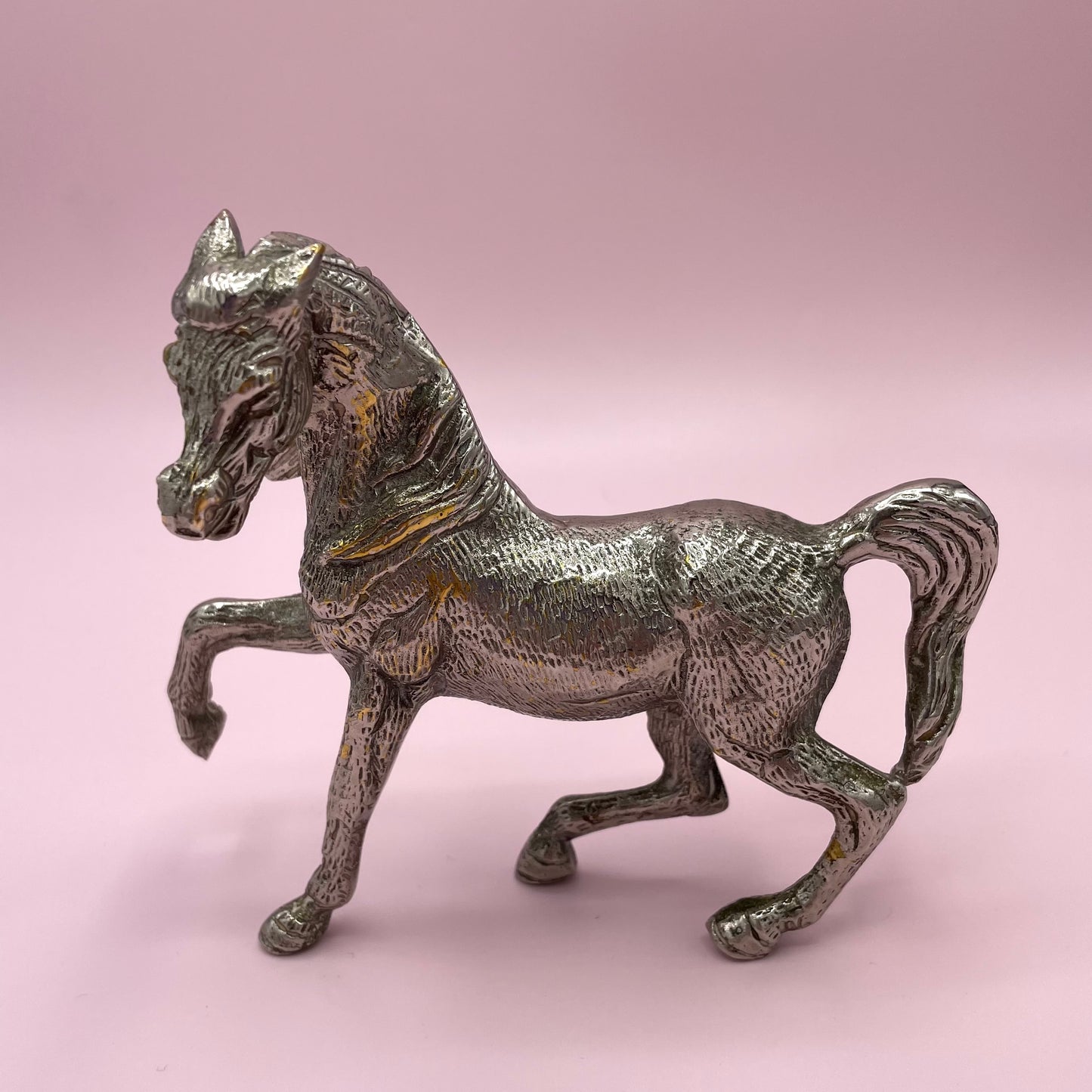 Cast Metal Horses