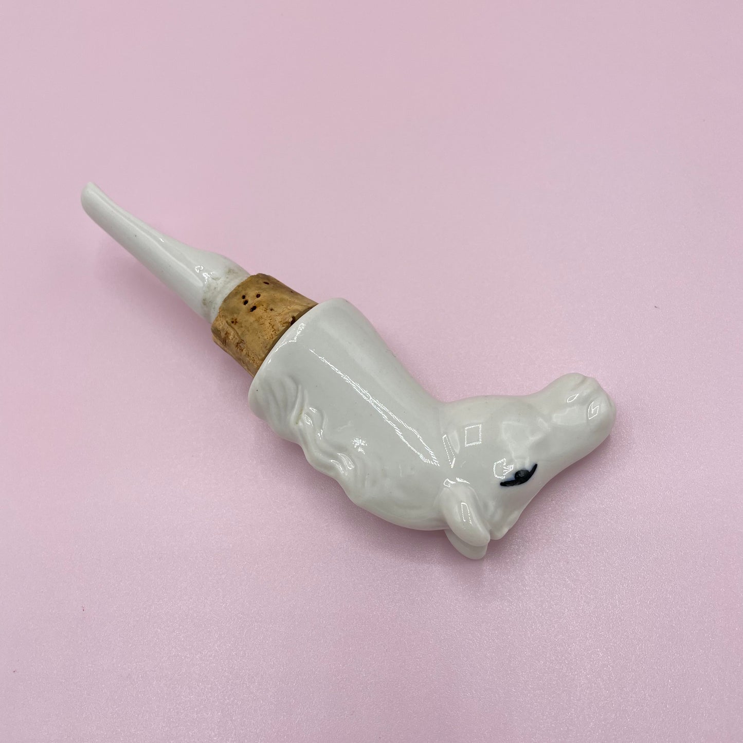 Ceramic Horse Head Pourer