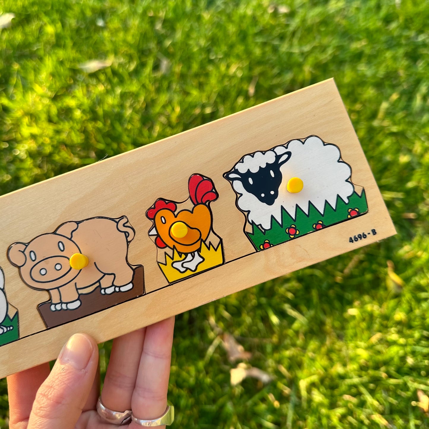ELC Farm Animals Wooden Puzzle