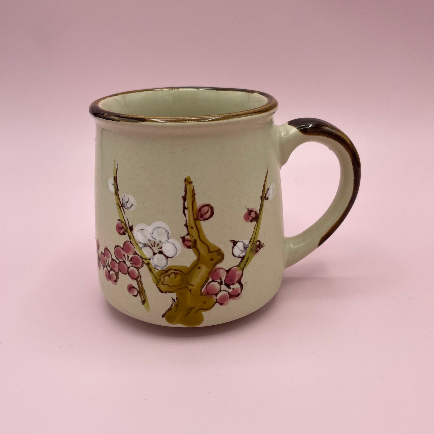 Korean Stoneware Mug Pink