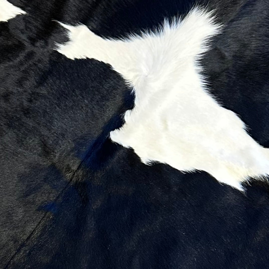 Black & White Cowhide Rug #5