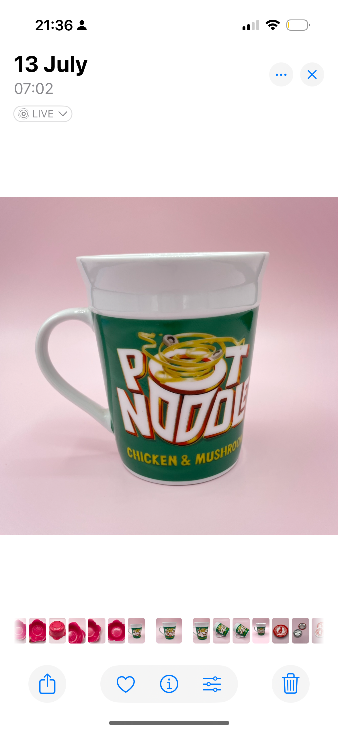 Retro Pot Noodle Mug