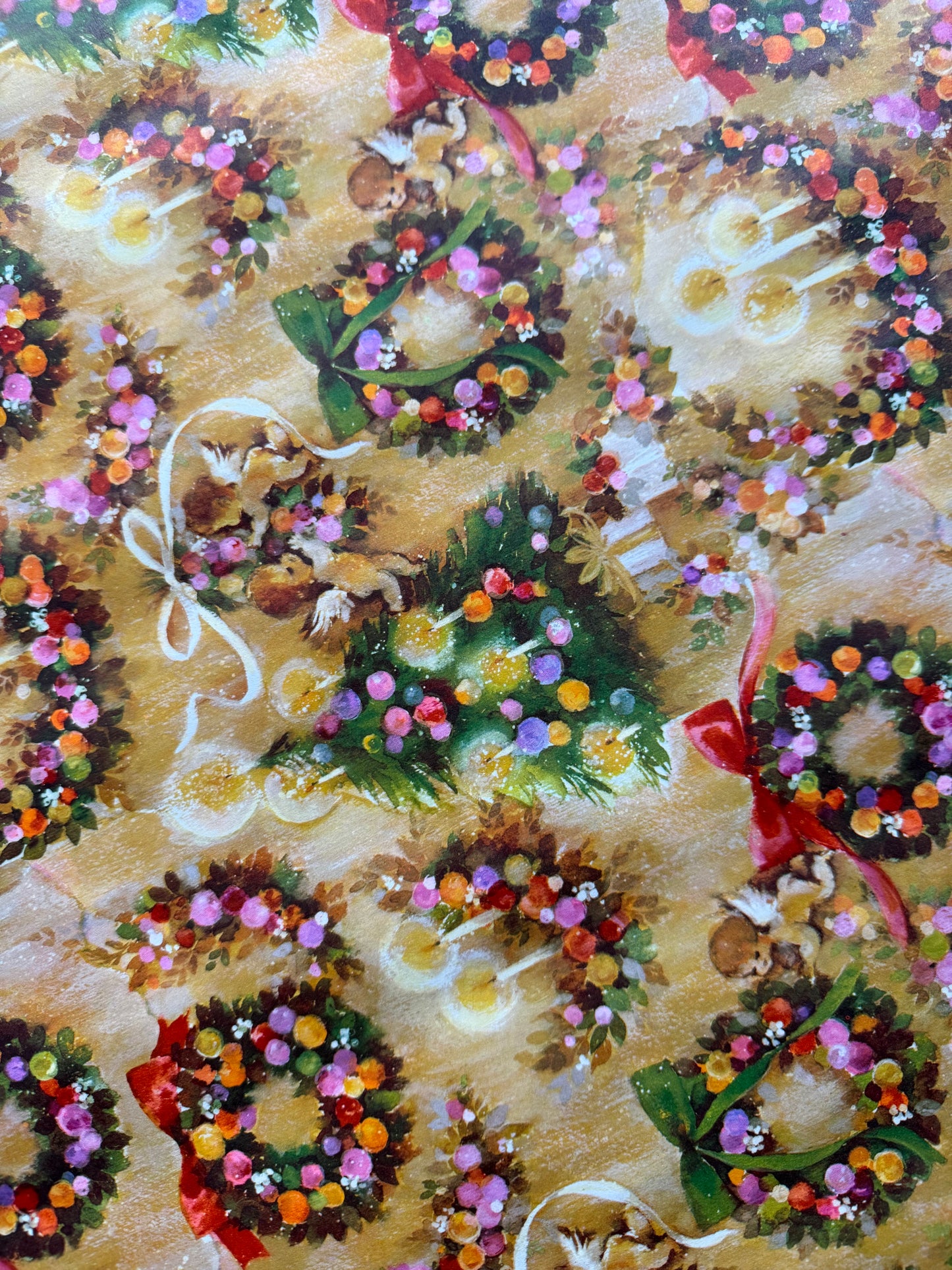 Vintage Christmas Wrapping Paper