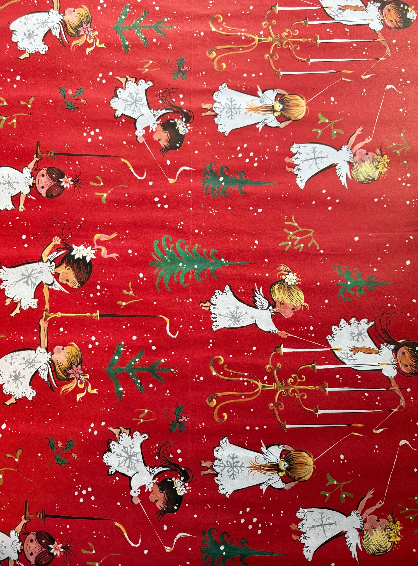 Vintage Christmas Wrapping Paper