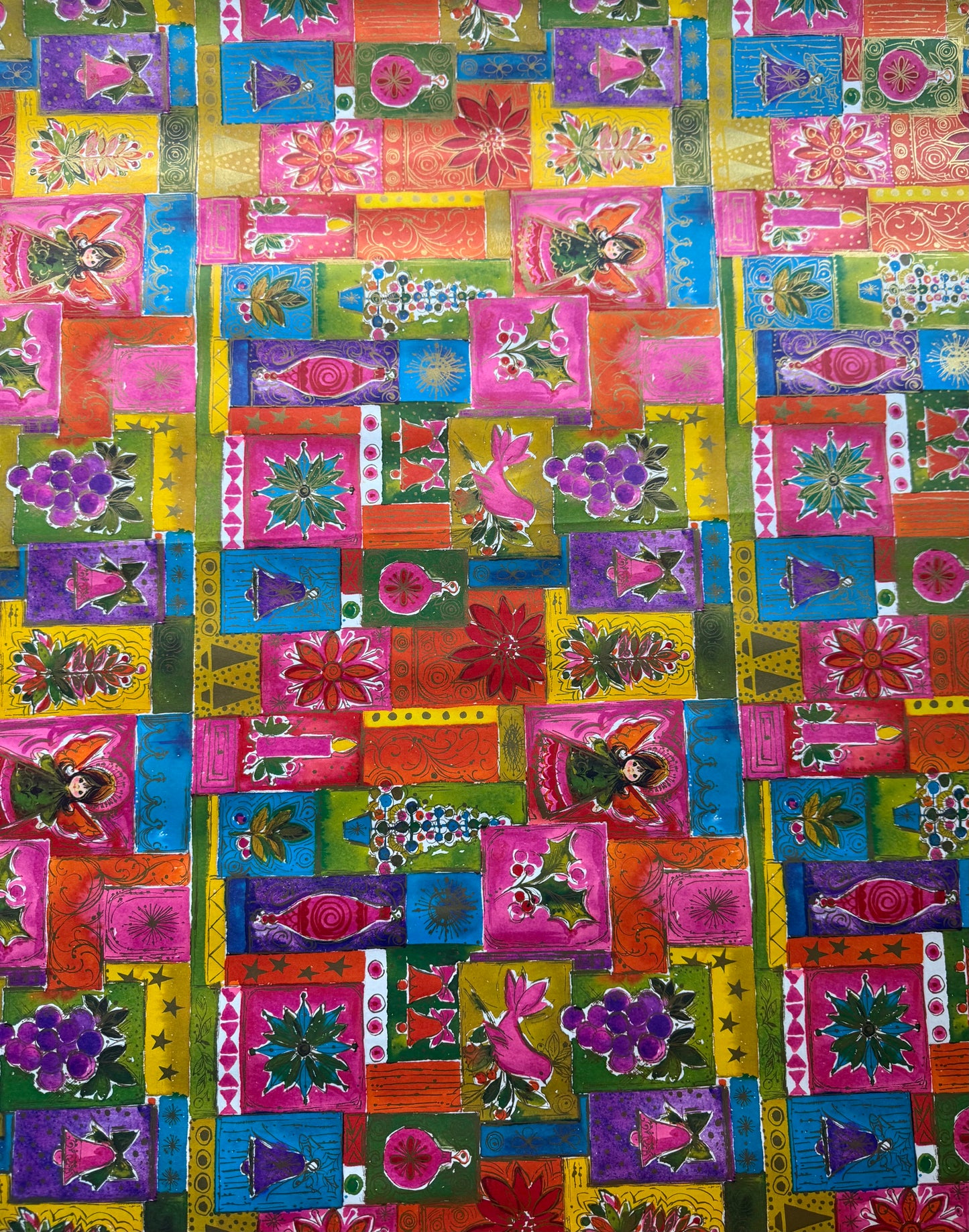 Vintage Christmas Wrapping Paper