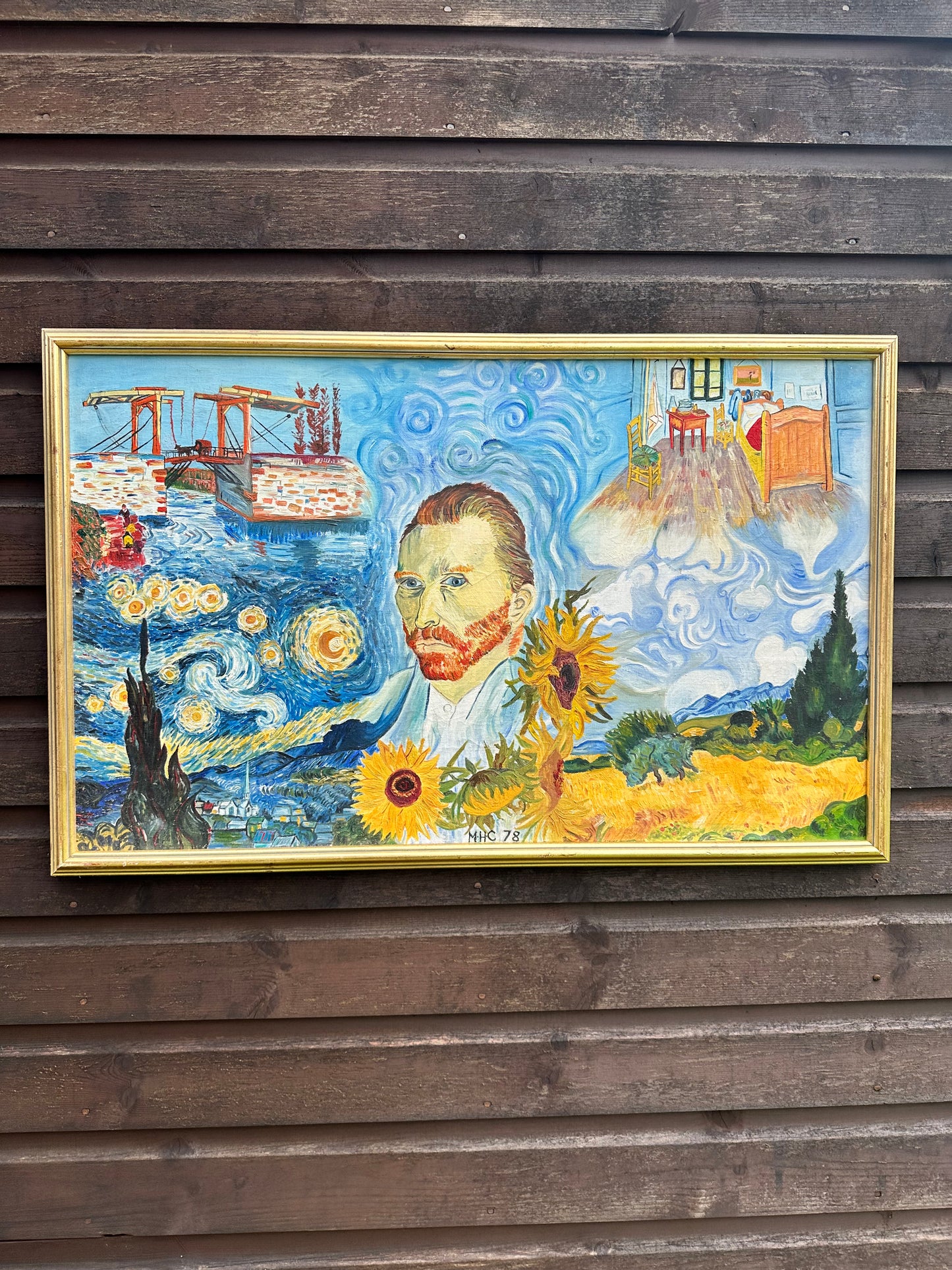 Van Gogh Collage Piece