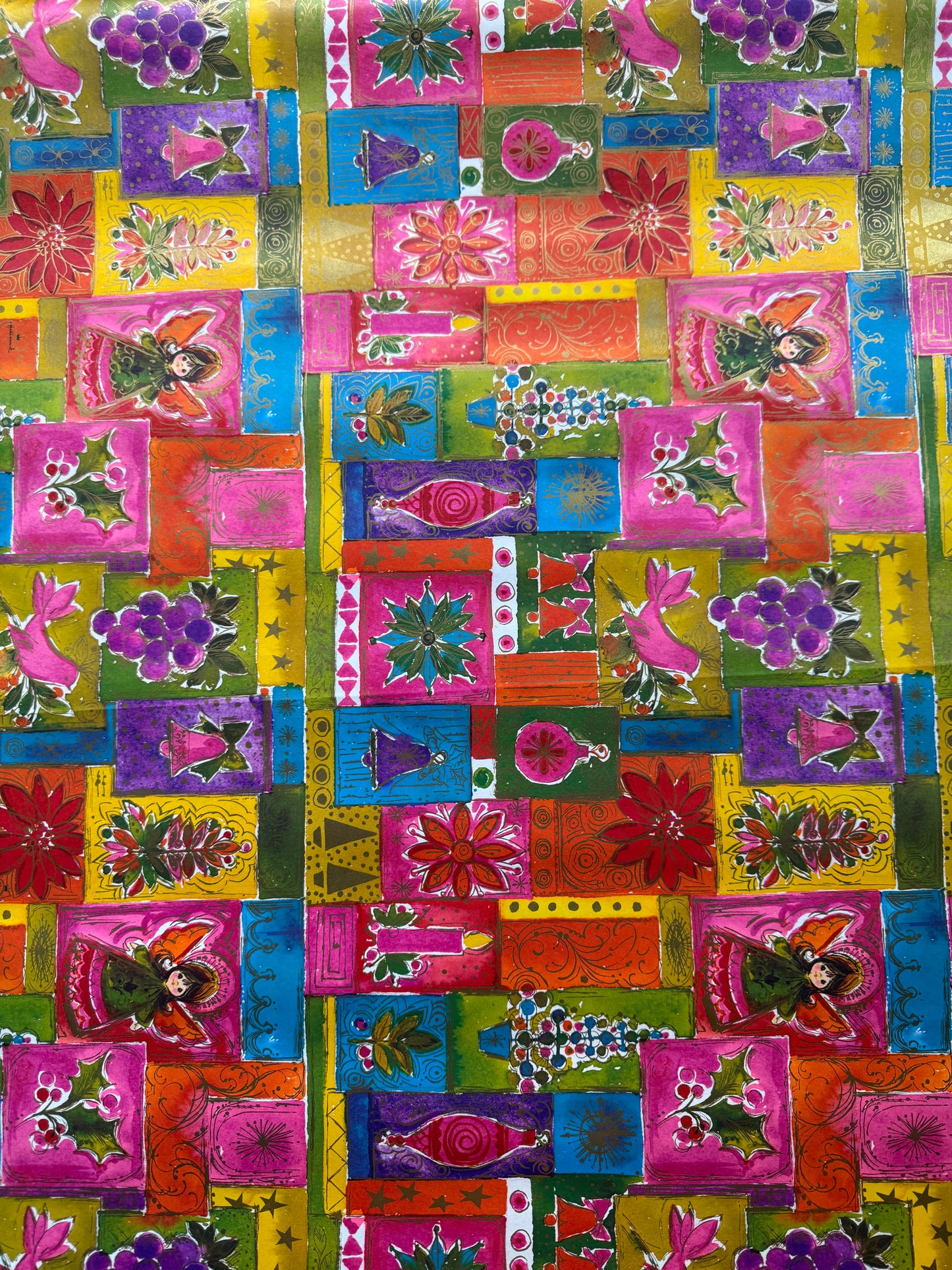 Vintage Christmas Wrapping Paper