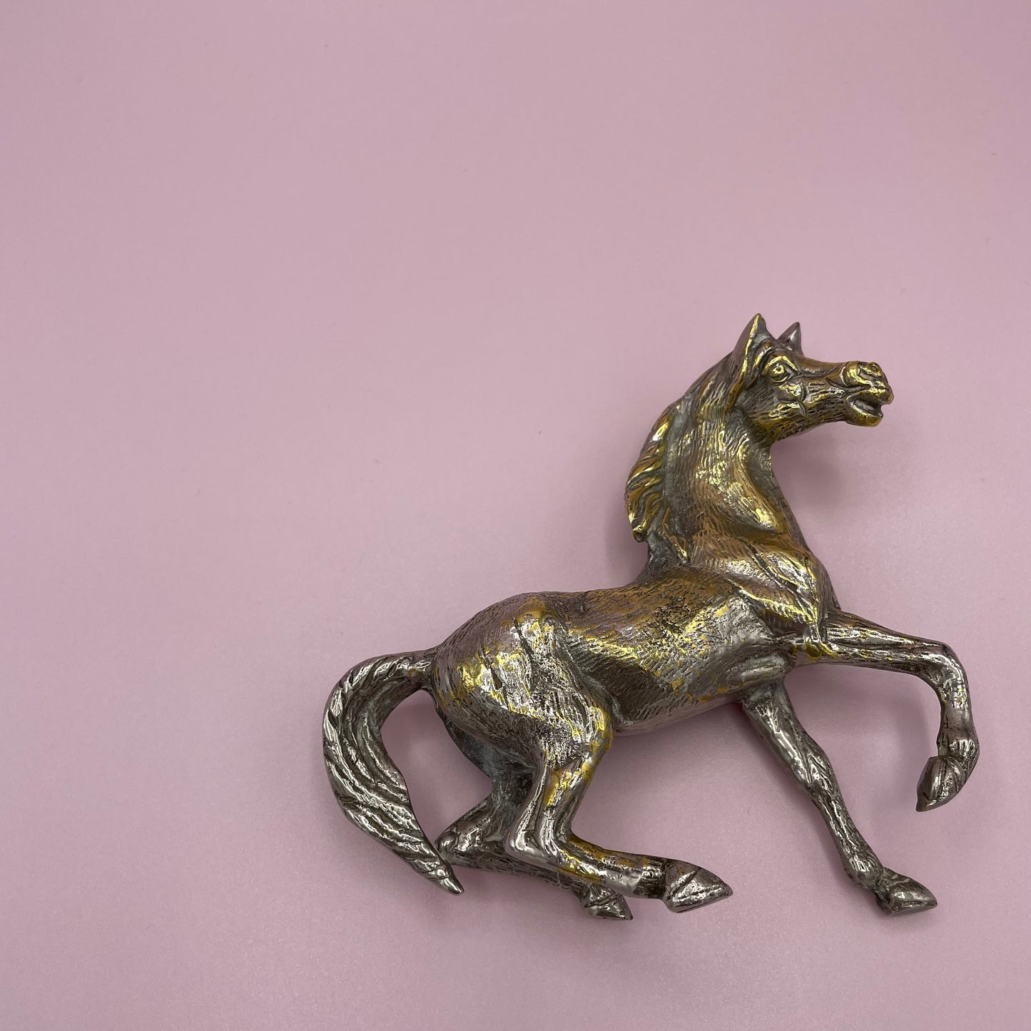 Cast Metal Horses