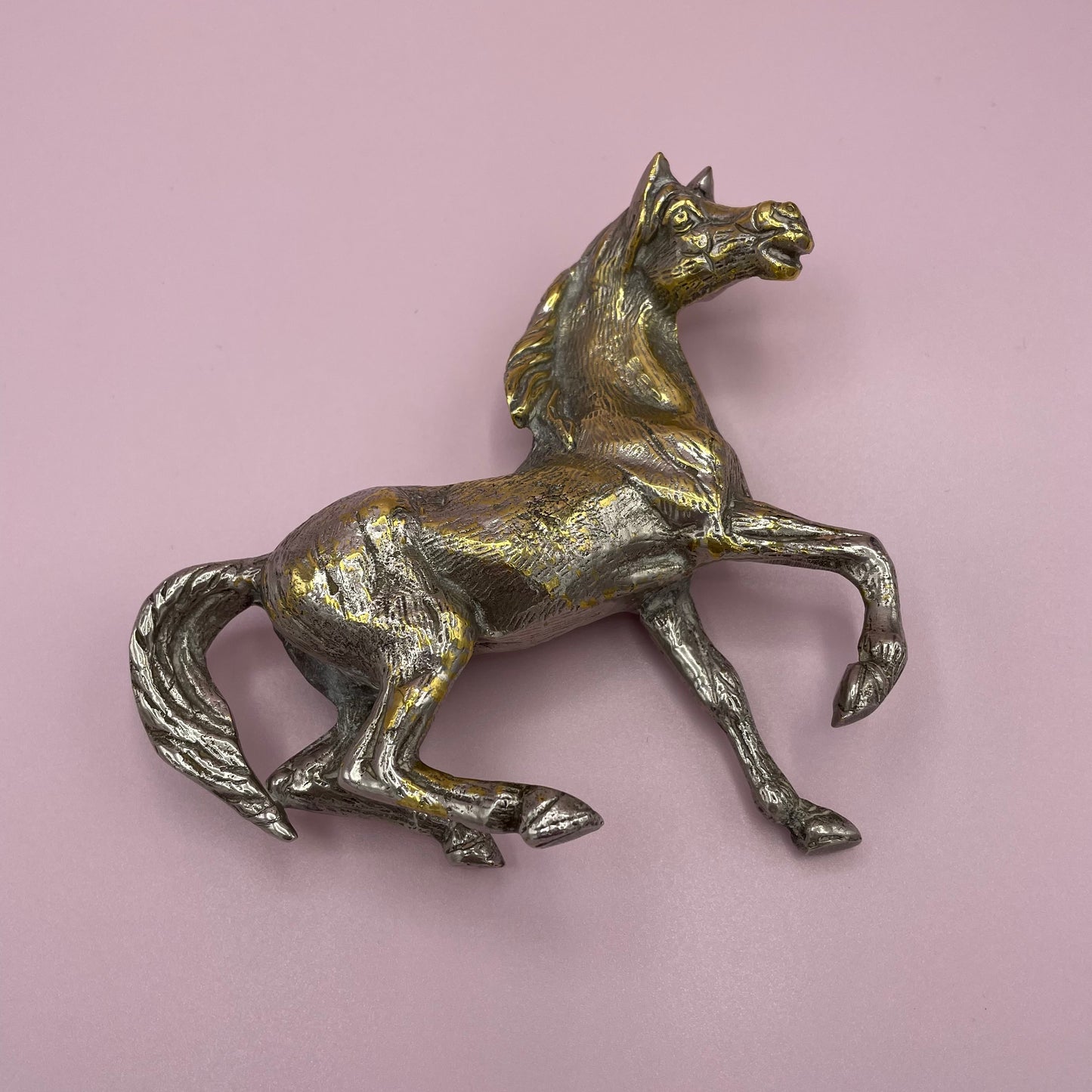 Cast Metal Horses