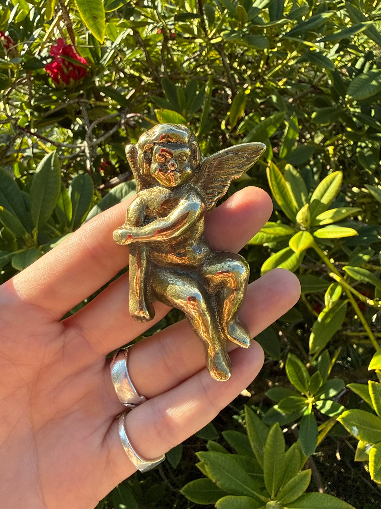 Brass Cherub Angel