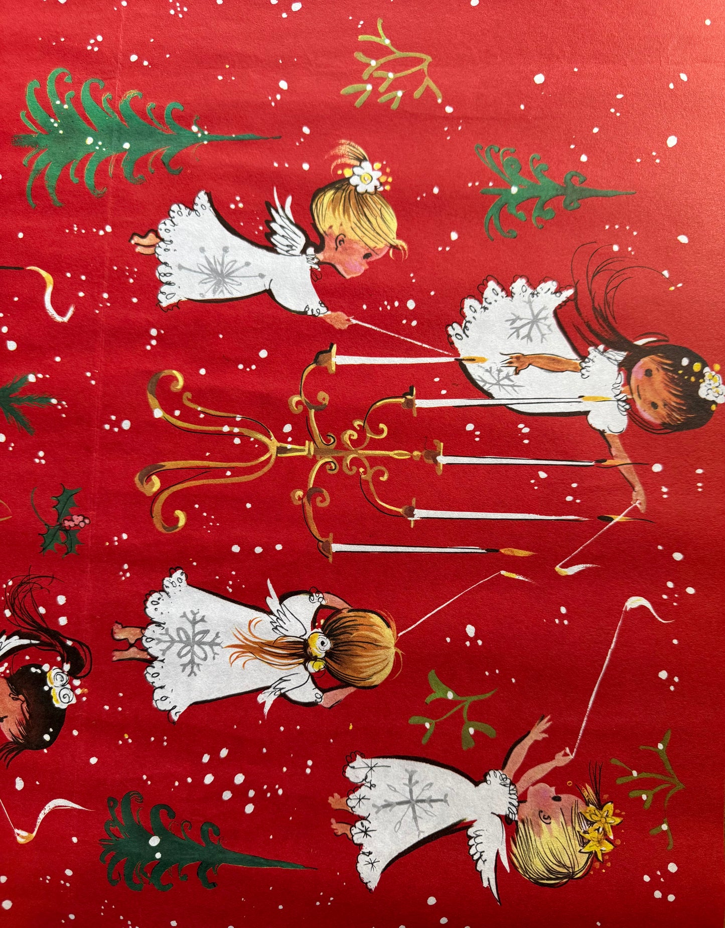 Vintage Christmas Wrapping Paper
