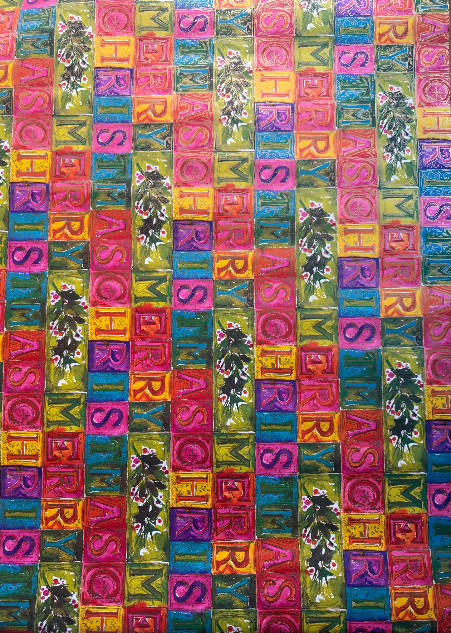 Vintage Christmas Wrapping Paper