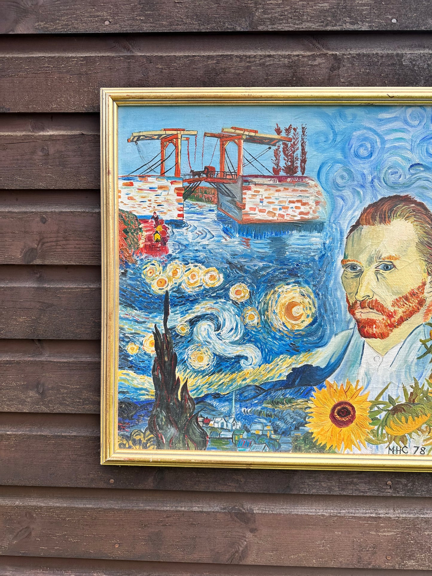 Van Gogh Collage Piece