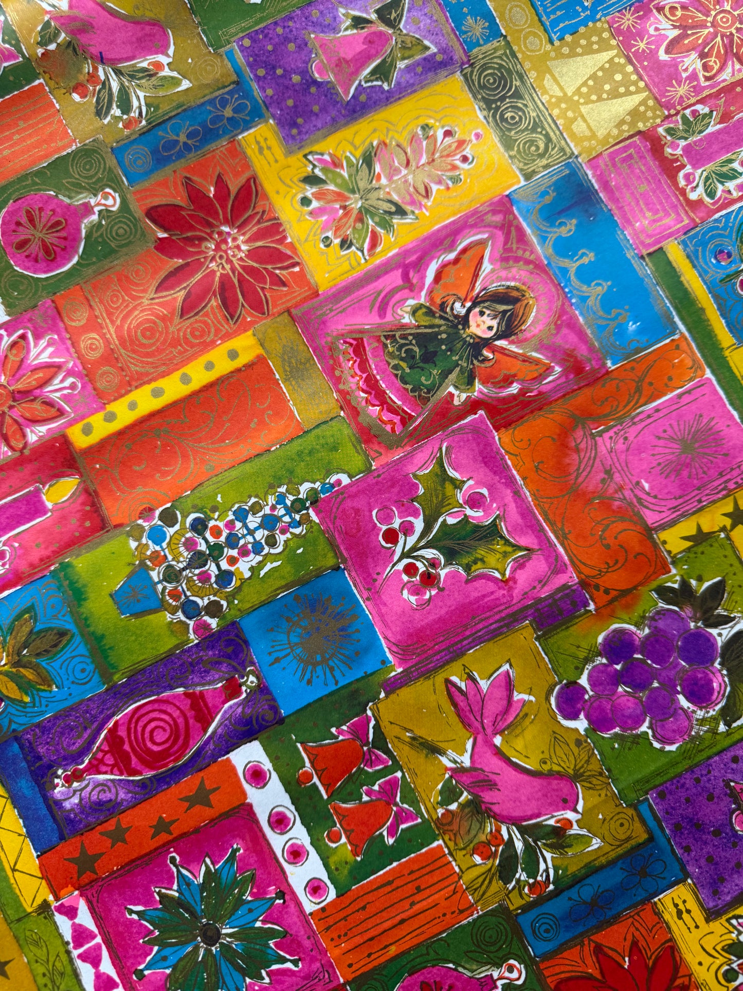 Vintage Christmas Wrapping Paper