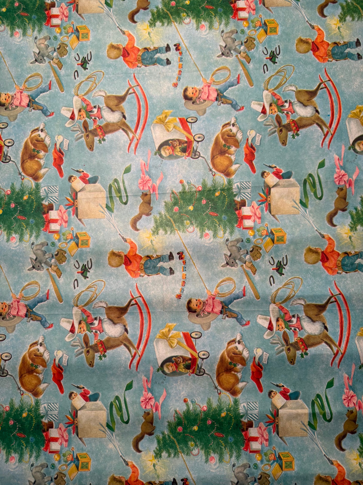 Vintage Christmas Wrapping Paper