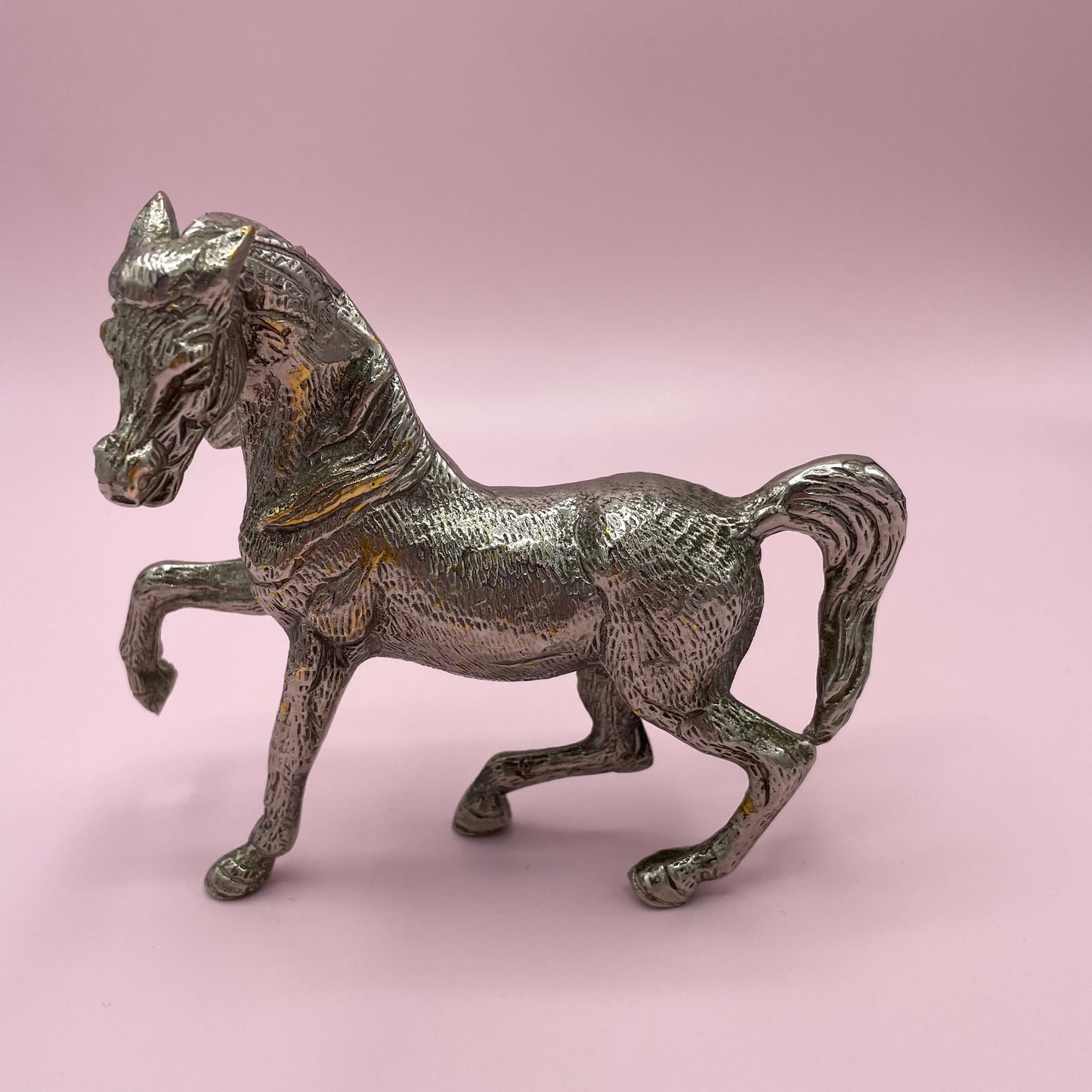 Cast Metal Horses