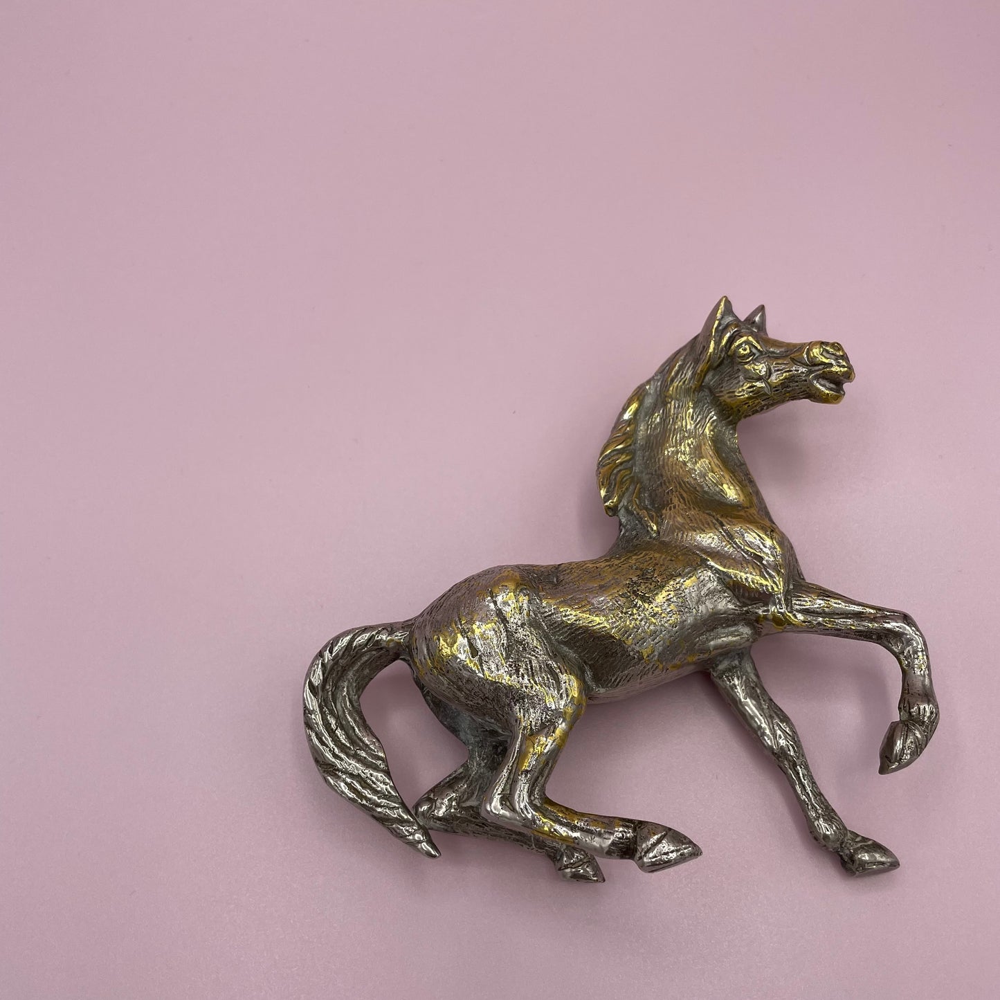 Cast Metal Horses