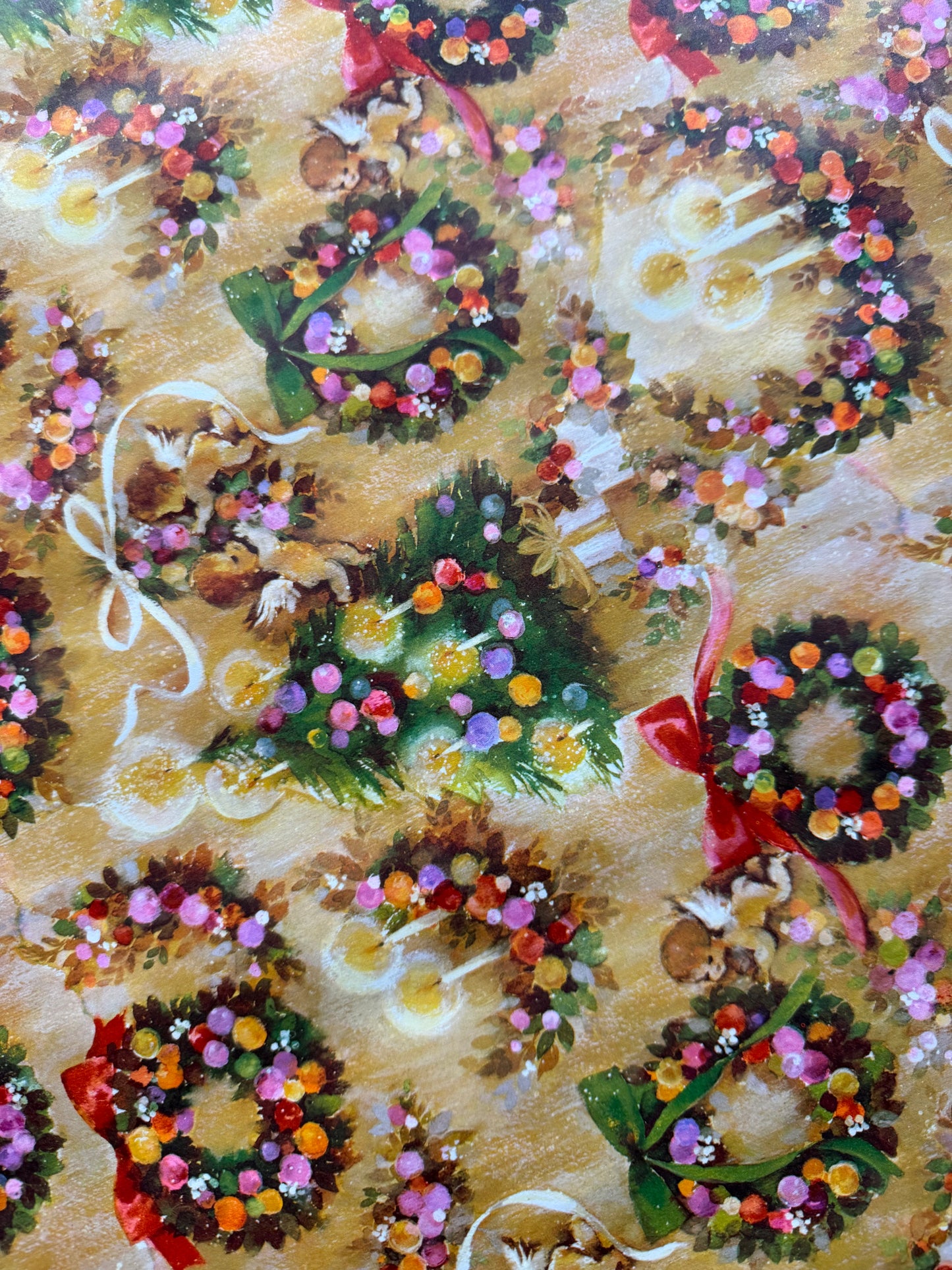 Vintage Christmas Wrapping Paper