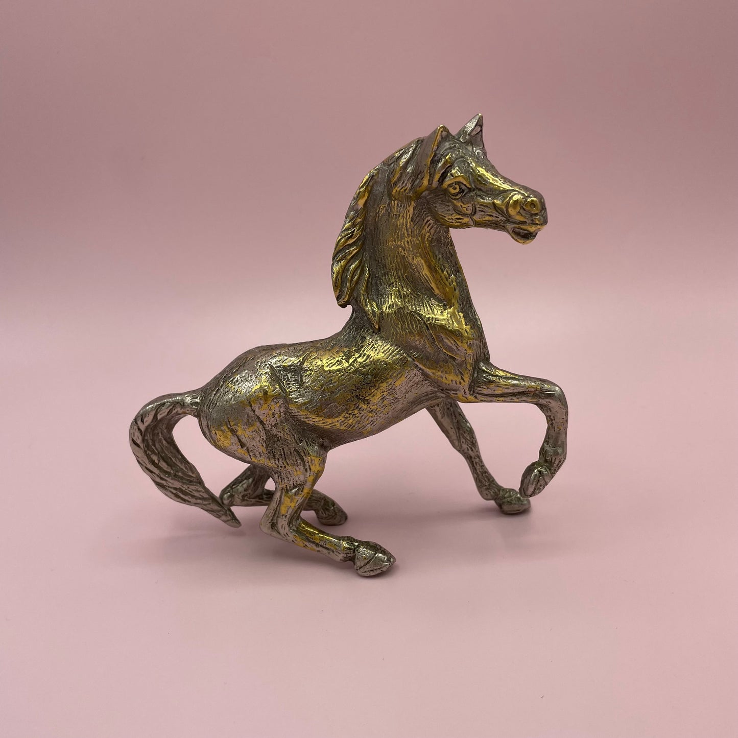 Cast Metal Horses