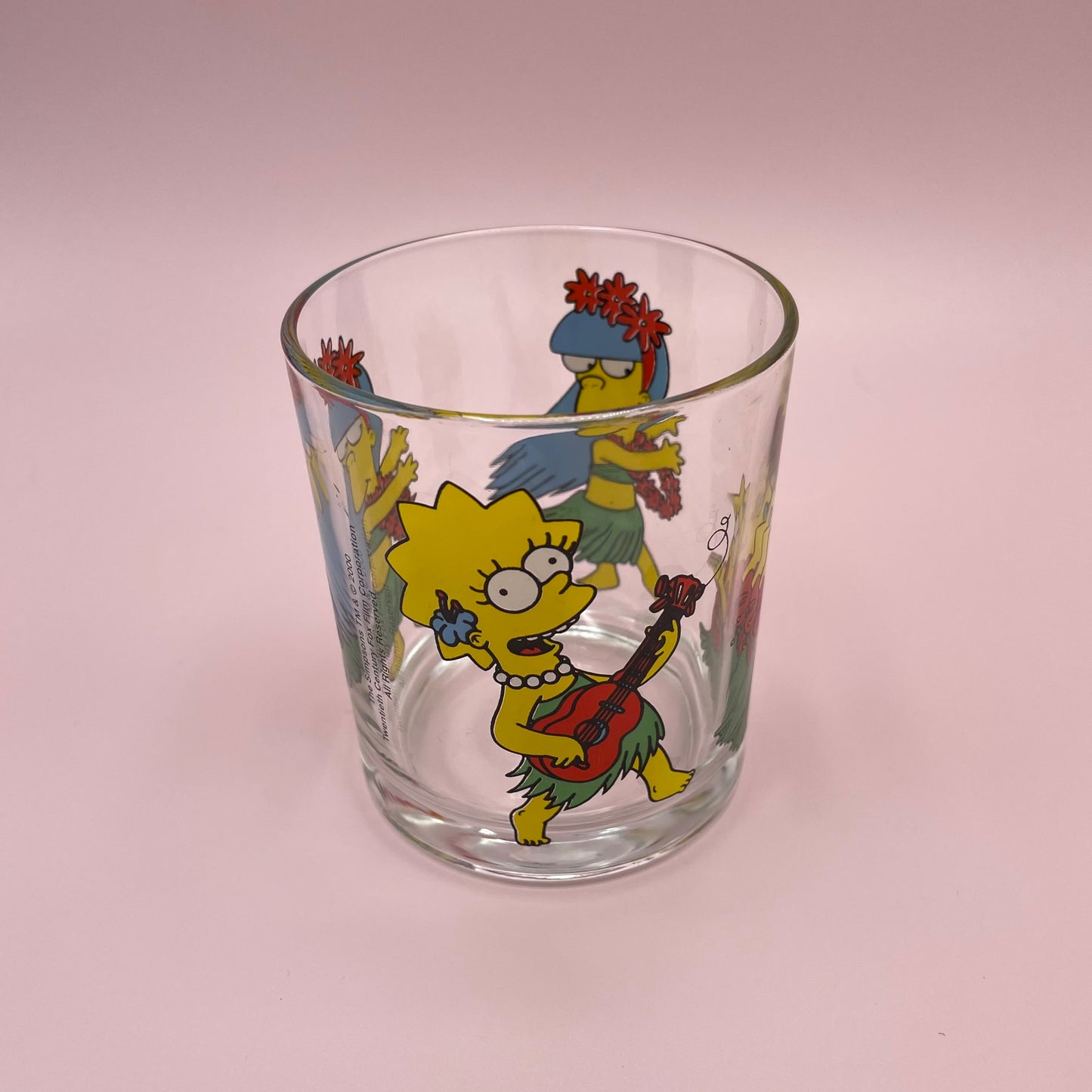 Simpsons Nutella Glasses x2