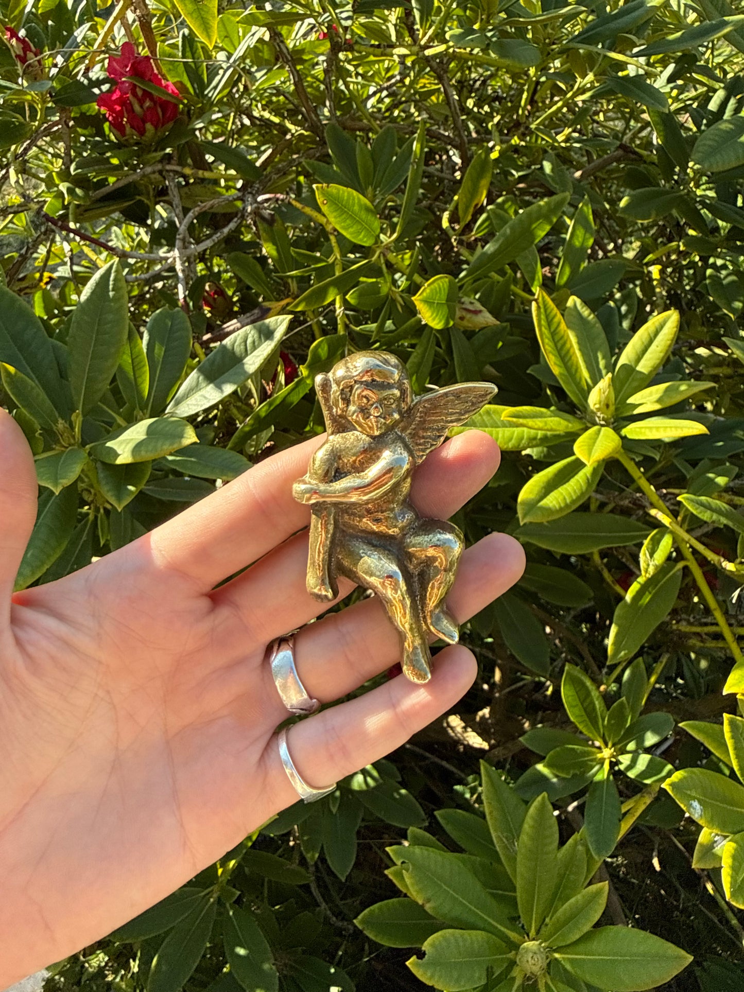 Brass Cherub Angel