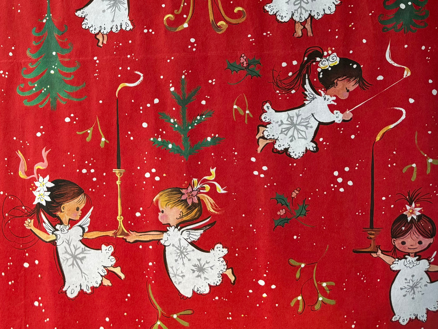 Vintage Christmas Wrapping Paper