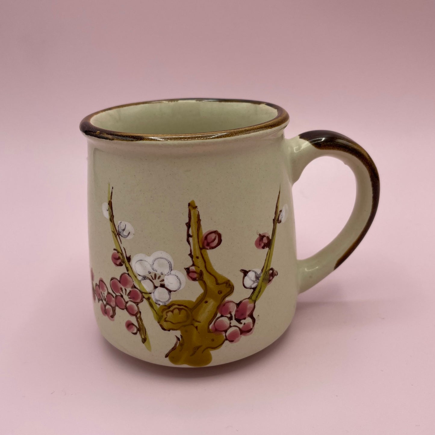 Korean Stoneware Mug Pink