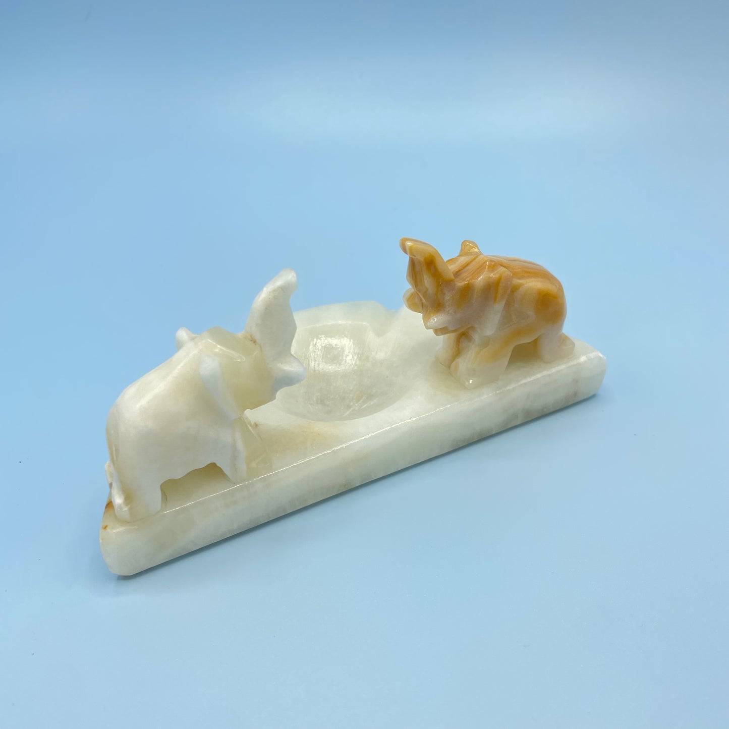 Marble Elephant Ashtray