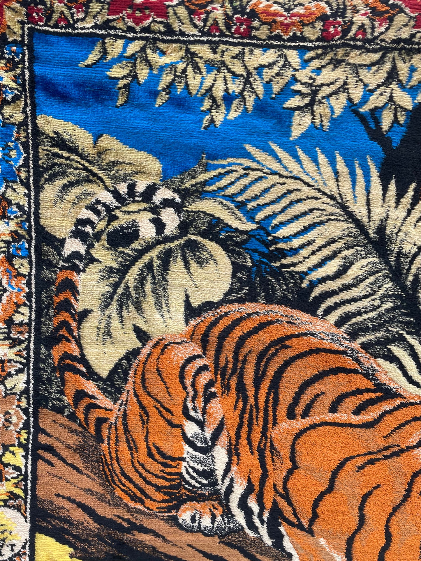 Tiger Wall Rug/ Tapestry