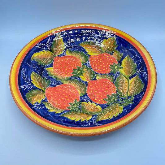 Strawberry Plate/ Shallow Bowl