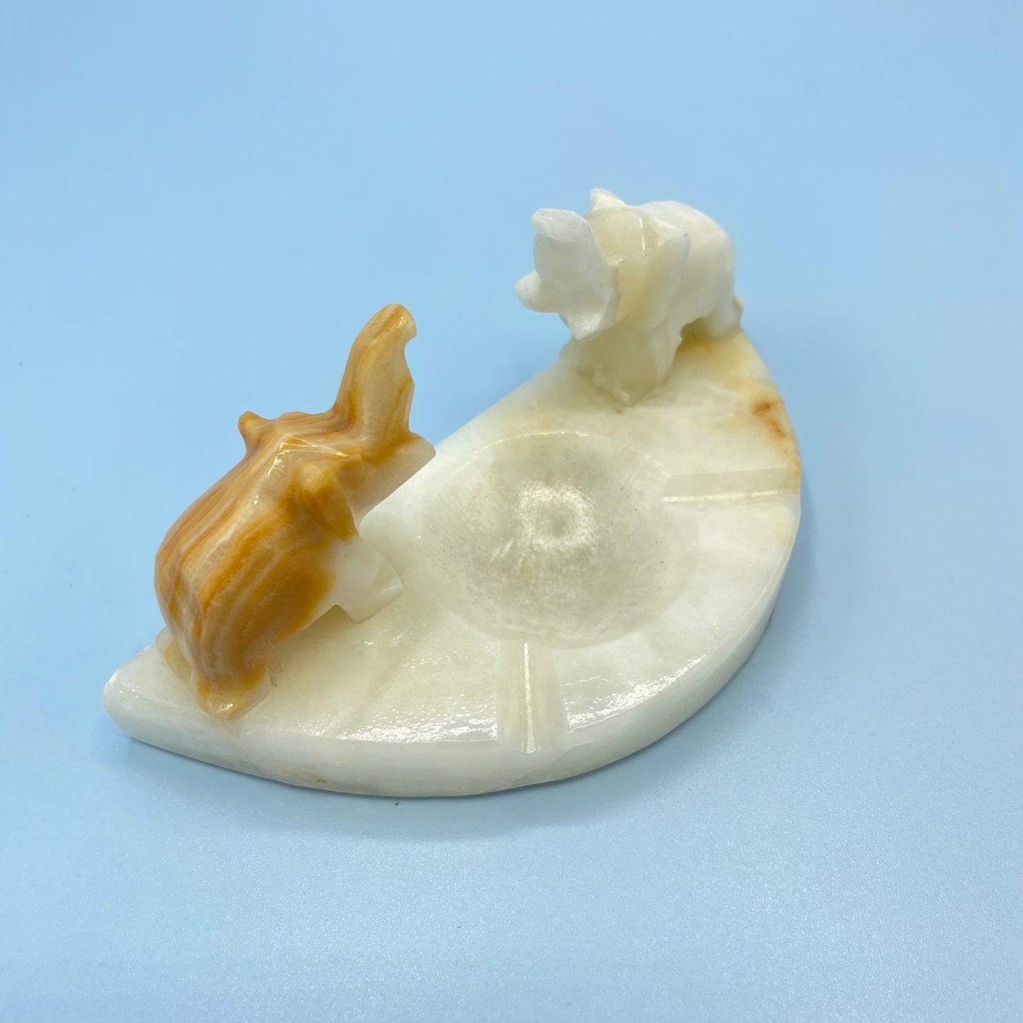 Marble Elephant Ashtray